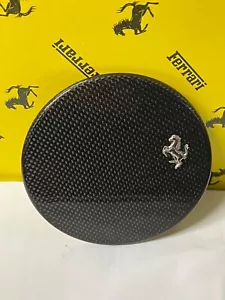 Genuine Ferrari 599 carbon fibre fuel filler flap - part number 83278600 fiber - Picture 1 of 6