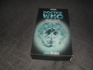 Doctor Who Fourth Doctor Tom Baker the face of evil bbc video 1999 vhs - Picture 1 of 6