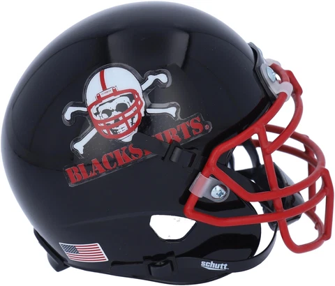 Nebraska Huskers Unsigned Blackshirts Tradition Mini Helmet - Fanatics Exclusive Cover