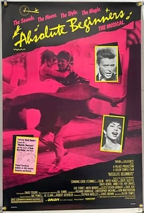 ABSOLUTE BEGINNERS ROLLED ORIGINAL ONE SHEET MOVIE POSTER DAVID BOWIE (1986) - Picture 1 of 1