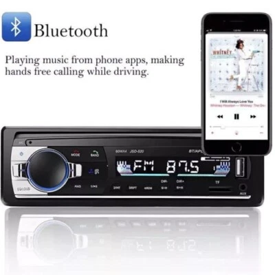 Radio player MP3 Taramps Amplayer Bluetooth USB 400RMS 4x100W car audio release - Image 1 of 4