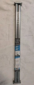 John Sterling Corporation 30in To 48in Platinum Adjustable Closet Rod RP0022 New - Picture 1 of 3