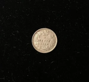 Canadá 1900 5 centavos ovalado años 0 - Imagen 1 de 2