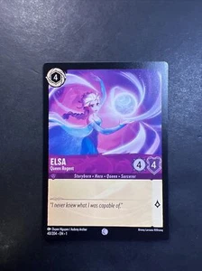 Disney Lorcana TCG - Elsa Queen Regent NON Foil #40/204 FROZEN NM/M - Picture 1 of 1