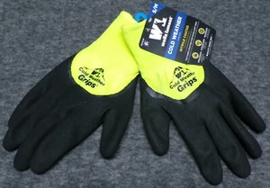 Wells Lamont Men's Cold Weather Lined Nitrile Grip Work Gloves S/M - Picture 1 of 6