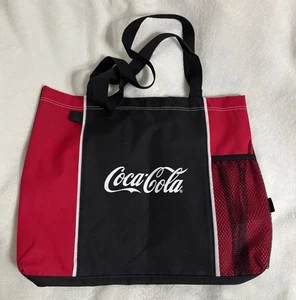 Coca-Cola Tasche schwarz, rot und weiß Logo Medium mit Griffen - Bild 1 von 3