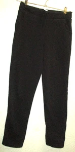 Girls Cat & Jack Black Cotton Blend Pull-On Sweat Pants Comfort Jog Size L 10/12 - Picture 1 of 6