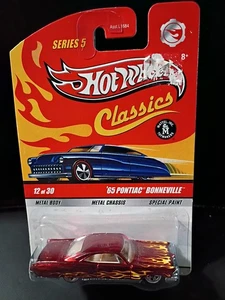 Pontiac Bonneville Hot Wheels Classics Serie 5 (2008) Rojo '65 12/30 - Imagen 1 de 2