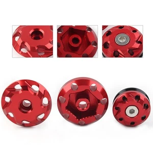 Rahmen Loch Abdeckung Verkleidung Schrauben Rot für Kawasaki NINJA 1000 Z1000SX - Bild 1 von 6