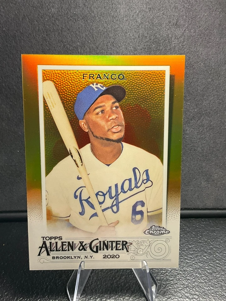 2020 Topps Allen & Ginter Chrome GOLD Refractor /50 ##279 Maikel Franco - Image 1 of 1