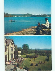 Resortszene Lenox vor 1980 - in der Nähe von Pittsfield Massachusetts MA c4658 - Bild 1 von 2