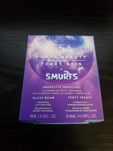 Fenty Beauty Smurfette Smooches Lip Essentials Duo + Keychain – Limited Edition - Picture 1 of 9