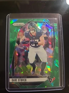 2024 Panini Prizm - Rookies Cade Stover #318 Green Ice Prizm (RC) - Picture 1 of 2