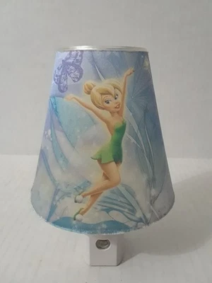 Enchufe nocturno de luz de empuje Tinker Bell de colección Disney - Funciona Foto 1 de 4