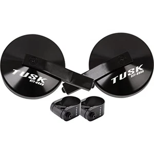 Tusk Alloy Mirror Kit with Low Profile UTV Roll Cage Clamp For TEXTRON WILDCAT X - Picture 1 of 7