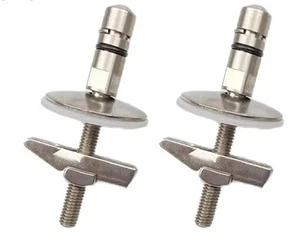 WC-Sitz Scharniere für Haro & Luvett Befestigung M6 x 71,5 mm Edelstahl - Bild 1 von 1