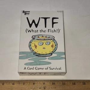 WTF What The Fish Card Game of Survival 2-6 Players Age 8+ University Games - Picture 1 of 6