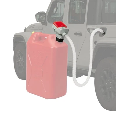 Electric Fuel Transfer Siphon Pump Battery Powered Gas Oil Water Liquid 2.4 GPM - Image 1 of 4