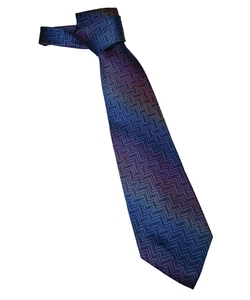Nueva corbata italiana geométrica multicolor J. Ferar 100 % seda Qte_G - Imagen 1 de 2