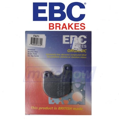 EBC Front Organic Brake Pads for 1979-1983 Harley Davidson XLS Roadster - lt - Image 1 of 4