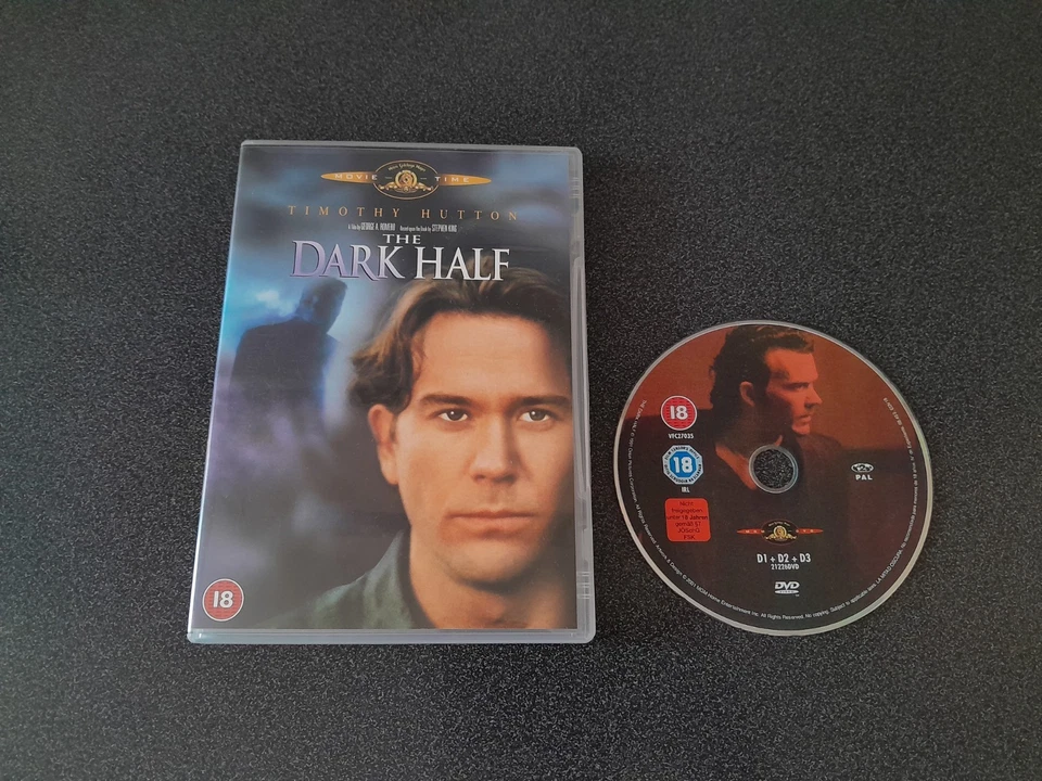 The Dark Half 1993 DVD Supernatural Horror Timothy Hutton George A. Romero - Image 1 of 2