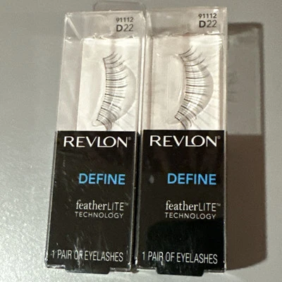 Revlon Define Feather Lite D22 1 Pair Lot Of 2 - Image 1 of 4