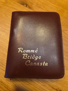 Rommé Bridge Canasta Mercedes Benz Kartenspiel Vintage Merchandise - Bild 1 von 6