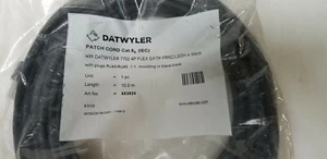 Datwyler 653826 B5120 WO5228736-0201 Patch Cables Cord W/RJ45, 10M - Photo 1/1
