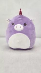 ASTRID THE UNICORN 2018 KELLYTOYS Original Squishmallows 8" Plush Purple - Picture 1 of 9