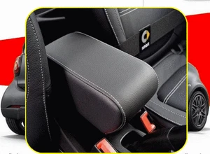BRACCIOLO per SMART New fortwo forfour REGOLABILE nero + CUCITURE BIANCHE Smart - Imagen 1 de 5