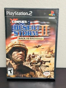 Desert Storm II 2: Back to Baghdad (Sony PlayStation 2, 2003) sin Manual Probado - Imagen 1 de 3