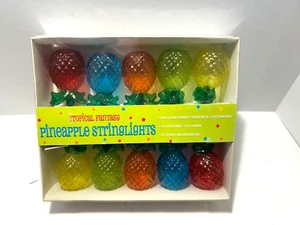 Pineapple Party String Light Set David East International Brand New Old Stock - Picture 1 of 12