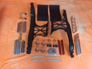One Touch Latch Saddlebag Hardware Kit For Harley Touring Softail Saddlebag Lids - Picture 1 of 2