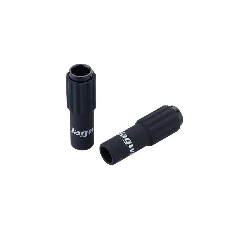 Pair Jagwire Inline Brake Cable Barrel Adjuster / Cable Adjusters - Black/Silver - Image 1 of 1