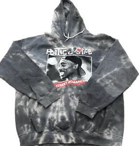 2PAC Poetic Justice Chemistry Sweater Womens medium m Long Sleeve Tie Dye Hoodie - Picture 1 of 6