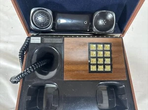 Deco-Tel Executive Boxed Case Touch Tone Phone. My Desk Phone For Years! Vintage - Picture 1 of 8
