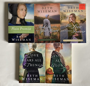 Beth Wiseman lot 5 pb: Daughters of the Promise, Land of Canaan, Amish Secrets