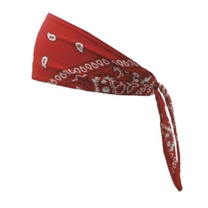 Schampa - OSB1-225 - Old School Lightweight Red Paisley Bandana One Size - Picture 1 of 1