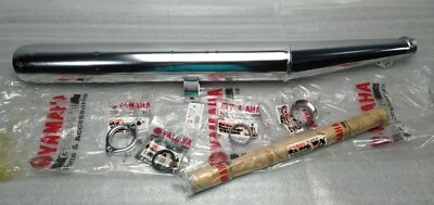Yamaha RX135 RX125 RXK RX-King Fit RX115 RXS Exhaust Muffler Assy Genuine - Image 1 of 4