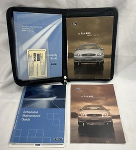 2004 Ford Taurus Owners Manual Set with Soft Zippered Case OEM - Picture 1 of 3