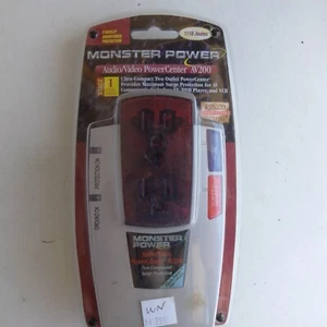 Monster Power Audio Video Power Center Av200 Stage 1 Clean Power Two Outlet - Picture 1 of 5