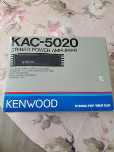 Vintage Kenwood KAC-5020 Car Amplifier - New in Box
