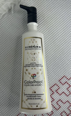Colorproof BIOREPAIR-8 ANTI-THINNING CONDITION 25.4 fl oz / 750 ml New with Pump - Image 1 of 4