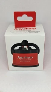 AnySharp Knife Sharpener - Red - New and Unused - Picture 1 of 3