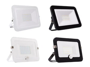 LED Außenstrahler mit Bewegungsmelder Outdoor Flutlichtstrahler für Außenbereich - Bild 1 von 10