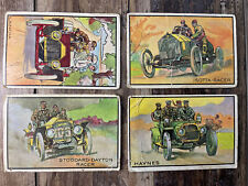 1953 BOWMAN ANTIQUE AUTOS (R701-1) LOT OF 4 TRADING CARDS VINTAGE AUTOMOBILES