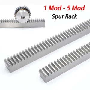 1/1.5/2/2.5/3/4/5M Spur Gear Racks For CNC Linear Motion Pitch 3.14mm - 15.7mm - Picture 1 of 15