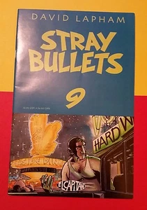 STRAY BULLETS COMIC by DAVID LAPHAM No 9 MAY 1996 * 28 GUYS NAMED NICK - Picture 1 of 2