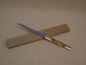 Japanese sword, letter opener and dragon designs - Picture 1 of 14