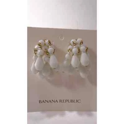 Banana Republic Women's Summer Bead Waterfall earrings NWT 48 - Image 1 of 4